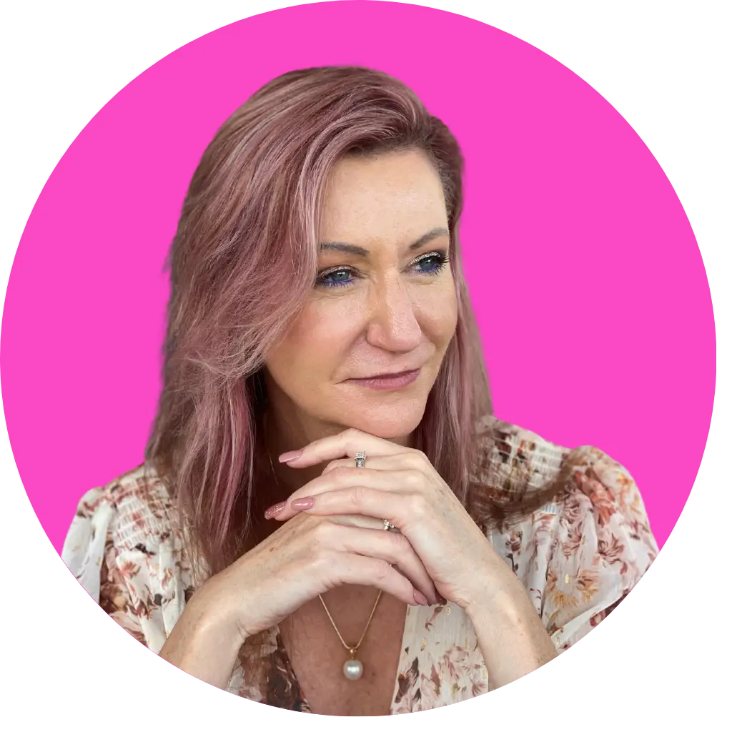 Lynnel Crockart Photography Pink Graphic Filled Background