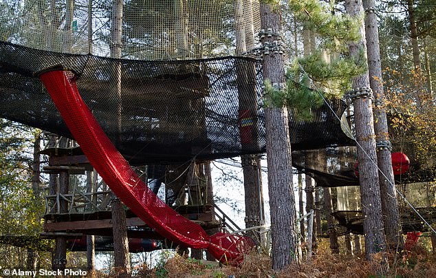 Woman Sues Adventure Playground Company After Breaking Her Leg On A Netted Tube Slide