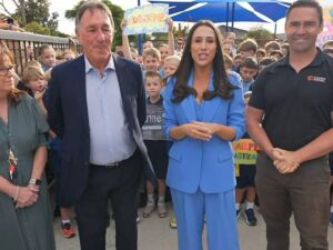 melbourne primary playground transformed by community trades