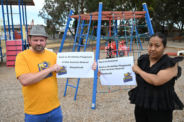 residents call for inclusive upgrade at thomastown playground