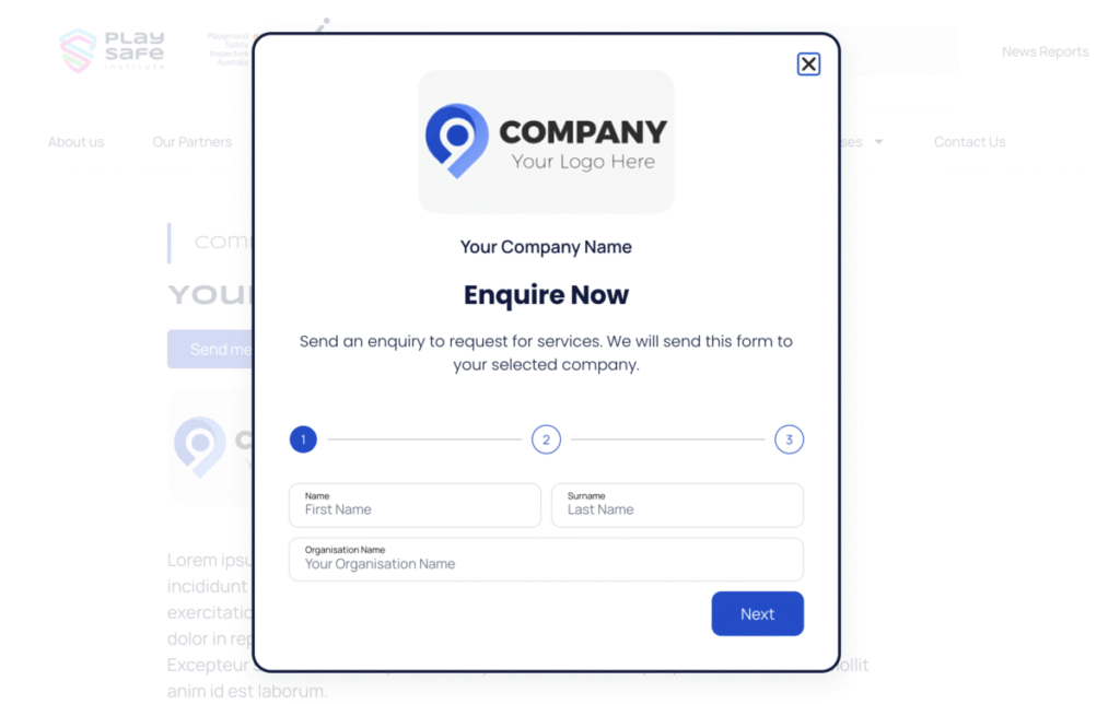 example business enquiry play safe institute
