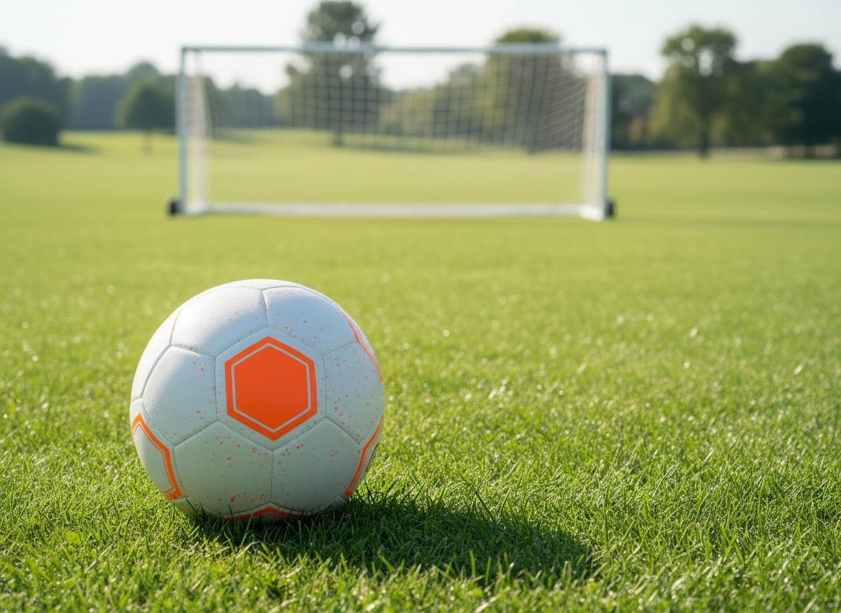 orange soccer ball play safe institute