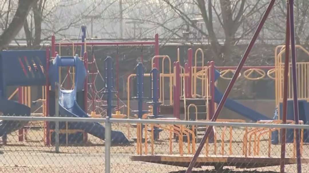 parents raise safety concerns over damaged elementary school playground