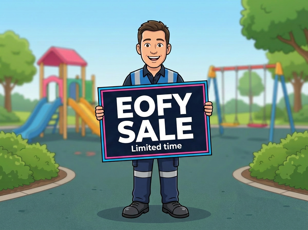EOFY sale limited time sign